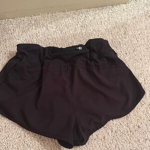 Lululemon Women's Black Athletic Shorts